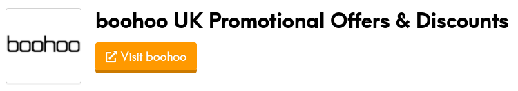 boohoo promotional offers and discount codes